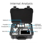 Drone Case Waterproof Portable Drones Accessories Mini 3/4 Pro Professional Drone Bag - Image 6