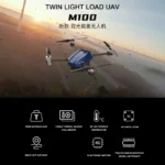 M100 Drone 4k Profissional Camera and Gps 3 Axis Brushless Power Long Endurance Agriculture Drone Industrial Drone - Image 5