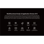 Professional Building Facade High Pressure Washing Drones Wash Dron Cleaner Tower Solar Panels Roof Glass Window Cleaning Drone - Image 3