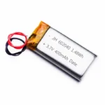 Lithium Polymer Battery With Factory Price 602040 3.7v 400mAh 1C Lifepo4 Battery for Drone Battery,GPS,Toys,Earphones - Image 3