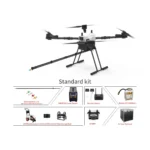 Professional Building Facade High Pressure Washing Drones Wash Dron Cleaner Tower Solar Panels Roof Glass Windows Cleaning Drone - Image 6