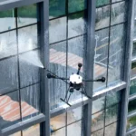 Professional Building Facade High Pressure Washing Drones Wash Dron Cleaner Tower Solar Panels Roof Glass Window Cleaning Drone