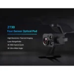 Hot Selling A2 FPV Drone Gimbal Camera with Night Vision Gimbal Stable Accessory for Multiple Drones