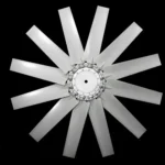 P5Z PAG Fan Blades Adjustable Plastic Axial Fan Blades 12-12 Blades Axial Impeller for Hovercraft - Image 4
