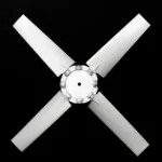 Manufacturer OEM Fan Blade Impeller air Compressor Plastic Fan 4 Nylon Blades Axial Fan