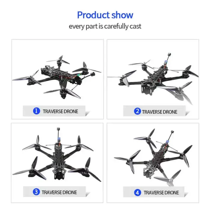 Factory Cheapest Price 1080P Fpv Drones 18 Inch 6000Mah 5G Fpv Drones ...