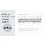 RC Drone Kit Airborne Multi-Channel Release System for UAV Drone Payload Remote Megaphone Searchlight - Image 3