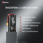 Racepow Wholesale 8000mAh 10000mAh 6S/12S 22.2V Drone Battery High Discharge 21700 Lithium Ion Battery Pack for FPV Drone - Image 3
