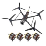 10 Inch F405 FPV Racing Drone Kit with 4K Image Capture Essential Freestyle Flight Controller and 4KG Long-Range Accessories