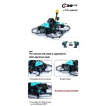 C30 Cinematic FPV Drones with 2inch HD Cinewhoop GPS LED & RunCam Link 4K Image Capture Resolution - Image 5