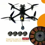 Mark4 V2 Carbon Fiber Frame Micro FPV Sports Drones Long Range Racing Drone Kit with 18 Inch VTX 2.5W RUSHFPV - Image 3