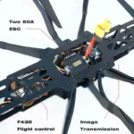 6 Axis Six Rotor 18 Inch 5 KG Heavy Payload Long Range Racing Drones Fast Part Drones FPV Drones - Image 2