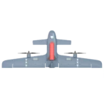 VTOL UAV Long Range Fixed Wing Drone Plane Robot with 4K HD Professional Camera Long Endurance for Commercial & Industrial Use - Image 4