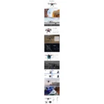 Six Axis Industrial UAV Fire Fighting Emergency Relief & Rescue Operations 20kg Payload Red 1080p FHD Video Drone