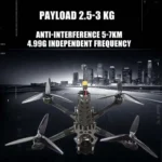 7 Inch Freestyle Quadcopter Drones Accessories Analog Caddx Rate 6S Chimera7 Pro V2 6S HD Drone Race Fpv - Image 6