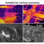 HTI 384 X 288 Pixel Pitch Drone LWIR Thermal Camera Core LWIR Uncooled Lenses Drone with Thermal Imaging Camera - Image 4