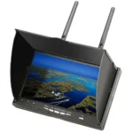 LCD5802D 5.8G 40CH 7 Inch Raceband FPV Monitor 800x480 With DVR Build-in Battery Video Screen for FPV Multicopte - Image 2