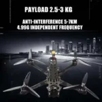 13 Inch Heavy Payload Long Time Flight Fpv Drone Frame Outdoor Rc Racing FPV Drones With Caddx Ratel2 Camera - Image 6