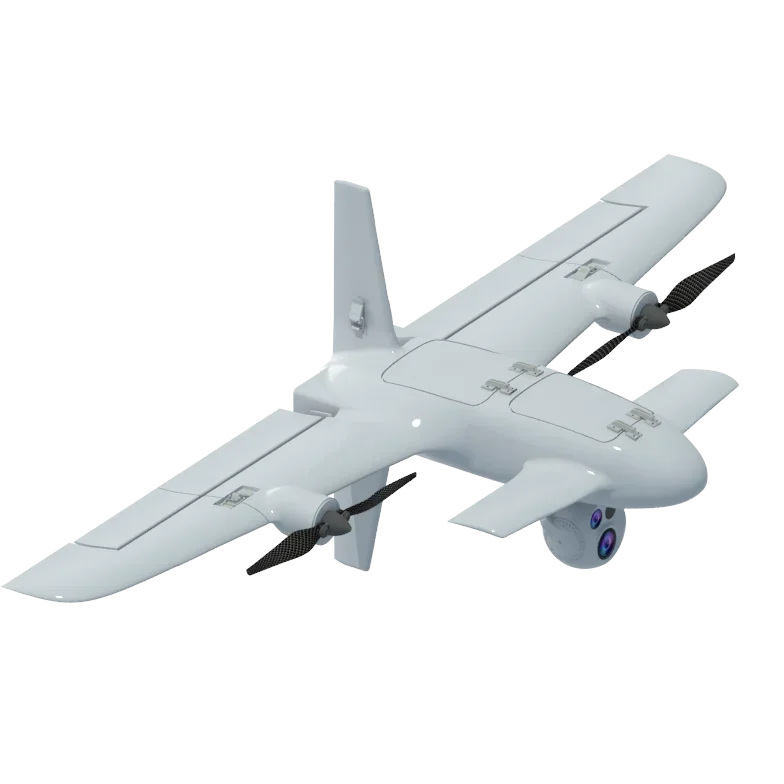 Hc47adb4aa9e64840b62642b0d14951aaO.webp Professional Camera 1.3m Wingspan VTOL UAV Fixed Wing Drone RC Drones Product Category - Image 1