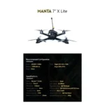 Original 7-Inch FPV Cinematic Freestyle Drones with HD Link & 4K Image Capture Resolution Long-Range - Image 4