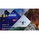 Six Axis Industrial UAV Fire Fighting Emergency Relief & Rescue Operations 20kg Payload Red 1080p FHD Video Drone - Image 2
