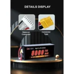 FPV Drone Lipo Battery 8000mAh 8400mAh 9000mAh 10000mAh 12000mAh 22.2v 6s2p 6S3P 10C FPV 7inch 10inch Quadcopter Battery - Image 3