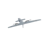 Portable White My Store VTOL UAV Fixed Wing Drone Medium Long Endurance Versatile Recon Cargo Carrier 4K HD Camera High - Image 2