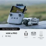 4K HDR Mini 4 Pro Folding Drone | Fly More Plus Combo with Screen-Equipped RC2 - Image 4