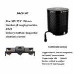 Heavy Duty Drone with Payload Rtk Transportation Drone Professional Long Distance Delivery Cargo Uav with 4k Camera 10km Drones - Image 5