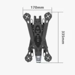 Custom CNC Service GPS 13-Inch Drone Fpv 10KM Long Range Carbon Fiber 7mm Arm Quadcopter Frame Kit FPV Freestyle RC Racing Drone - Image 3