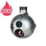 A20KTR Thermal Camera 4K 20X Optical Zoom Triple Sensors GPS Coordinate Resolving 3000m LRF Gimbal Object Tracking Thermal - Image 5