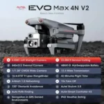 Autel EVO Max 4N V2 Professional Commercial Drone 20KM Long Range GPS 8K Thermal Imaging RC UAV Commercial Drones - Image 5