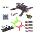 I6 Radio Mini ZMR250 QAV250 250mm Carbon Fiber Frame 2204 2300KV Motor 20A BLHeli_S ESC W/ LED F4 V3S Flight Control Kit - Image 2