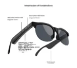 Wholesale Wireless Outdoor Sports Sunglasses Open-Type AI Translation Answer the Phone Play Music Smart Glasses Headset - Image 4