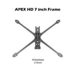 My Store APEX 7 Inch Carbon Fiber Frame HD FPV Drone Kit Parts - Image 5