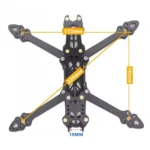 Hot Sales Mark4 7inch 295mm Arm Thickness 5mm Black 1000g FPV Racing Drone Quadcopter Freestyle Frame Kit - Image 3