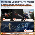 Autel EVO 2 II Pro Enterprise V3 Commercial Drone 10KM Long Range Control Professional 4K Camera Quadcopter UAV RC Drone - Image 3
