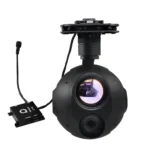 Q30TIR-50 3-Axis Gimbal Camera with 30 Optical Zoom and 640*480 Thermal Imager Visible Light and Thermal Surveillance System - Image 6