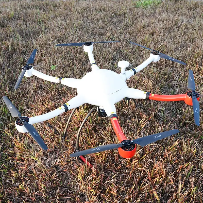 S8fe64d678b934d879d55ab60ae1c1c40m.webp EHT120 Commercial Hexacopter Drone Heavy-Lift Small Battery Aircraft with 1200mm Wheelbase - Image 1