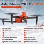 Autel EVO 2 II Pro RTK V3 Commercial 10KM Long Range Foldable Drone GPS with 4K Camera Professional UAV Remote Control - Image 5
