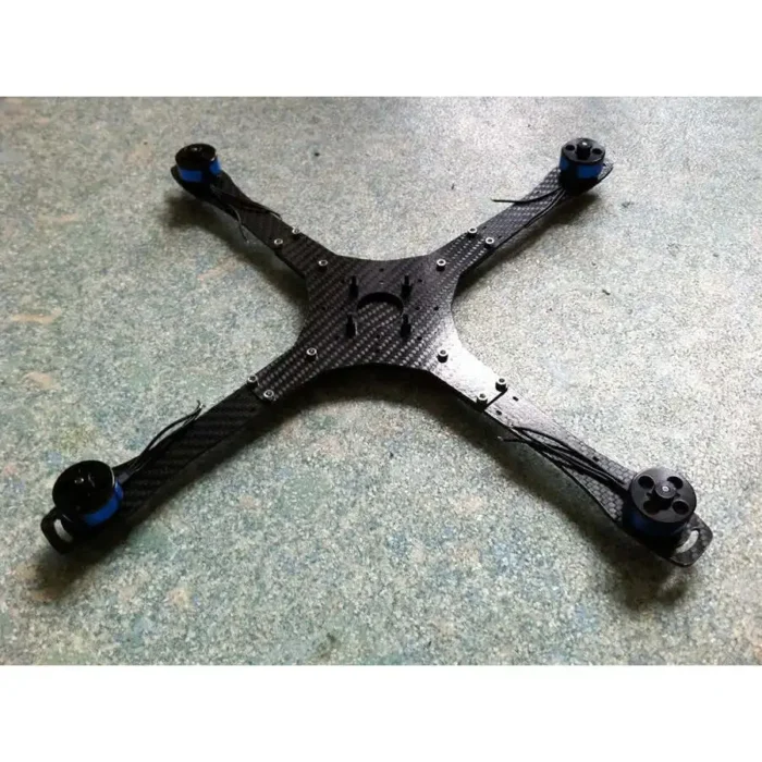 High Strength Drone Frame Carbon Fiber Sheet Aerial Drone Rack 7 Inch ...