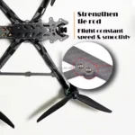 Fpv Drone 10 Inch Carbon Fiber Frame With 2807 1300KV 2810 1500KV Brushless Motor Night Vision Camera Drone Accessories