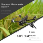 13-Inch FPV Unmanned Racing Drones Foldable Camera Remote Control 10km Image Transmission Carbon Drones Racing Drones Fpv - Image 4