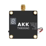 AKK 8W FPV Video Transmitter Smart Audio 4.9G-5.8G VTX with Long Range Transmission Audio & Video Accessories Drones Accessories - Image 3
