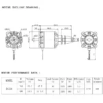 D4250 800KV Fixed Wing Drone Model Brushless Motor 3D Simulation Long Range UAV RC FPV Quadcopter for DIY Accessories - Image 6