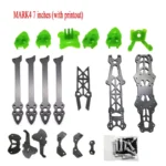 My Store Mark4 7inch 295mm with 5mm Arm Quadcopter Frame 3K Carbon Fiber Mini FPV Drone Kit 180g - Image 2