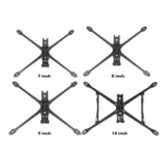 My Store APEX 7 Inch Carbon Fiber Frame HD FPV Drone Kit Parts - Image 4