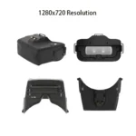 Cobra X V4 LCD FPV Analog Goggles 1280x720 5.8G 48CH Steadyview RapidMix Receiver Head Tracker DVR RC Drone Quadcopter Airplane - Image 6