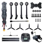 Mark4 FPV Racing Drone Kit with 7 Inch Frames RTF Remote Control Camera 5km Image Transmission FPV Goggles - Image 6