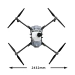 Heavy Payload High Flow Rate Agricultural Drone Sprayer Drones Agricolas